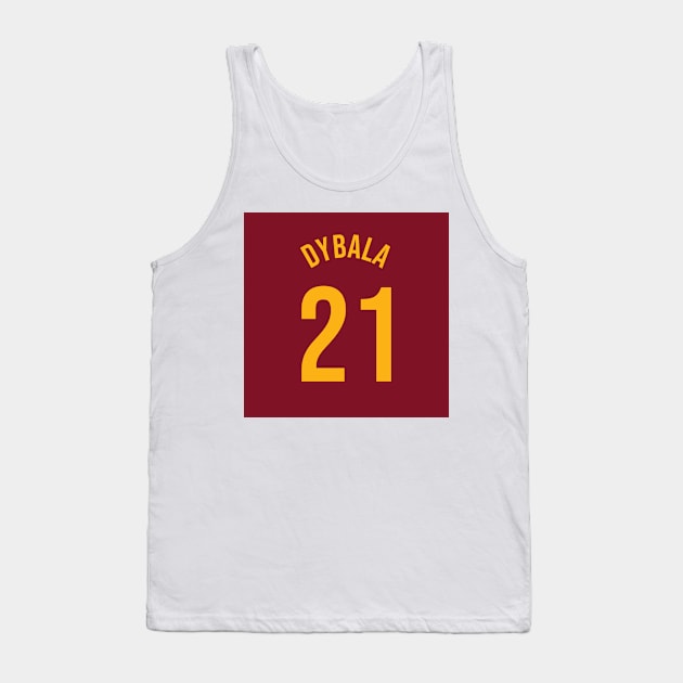 Dybala 21 Home Kit - 22/23 Season Tank Top by GotchaFace